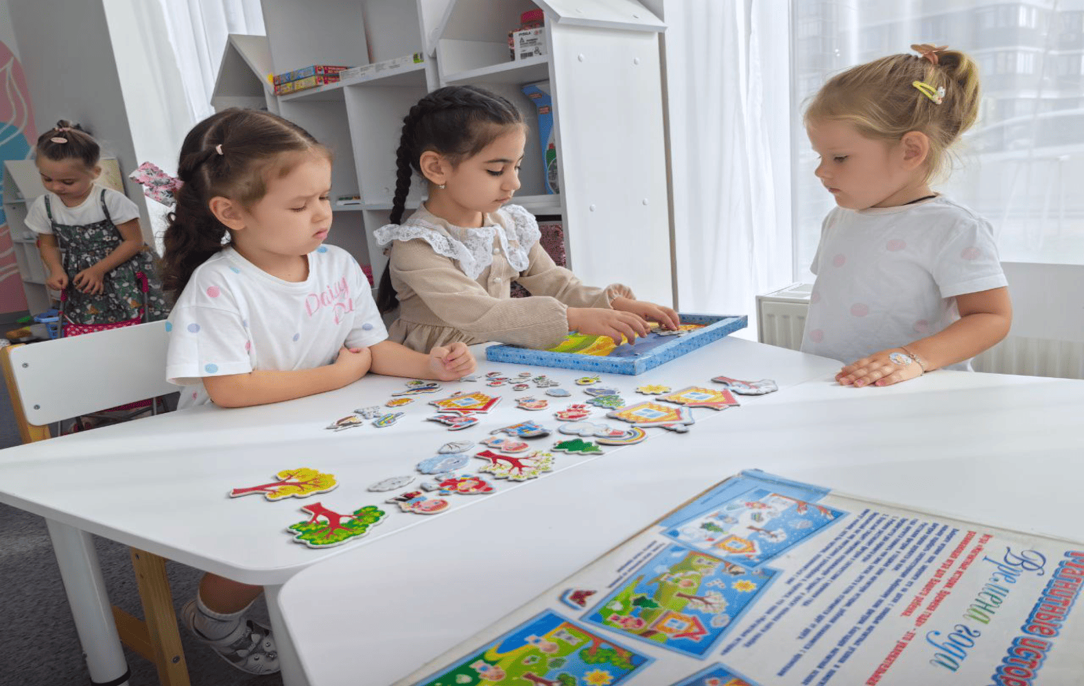 Дети которые посещают детский сад Sunny Place