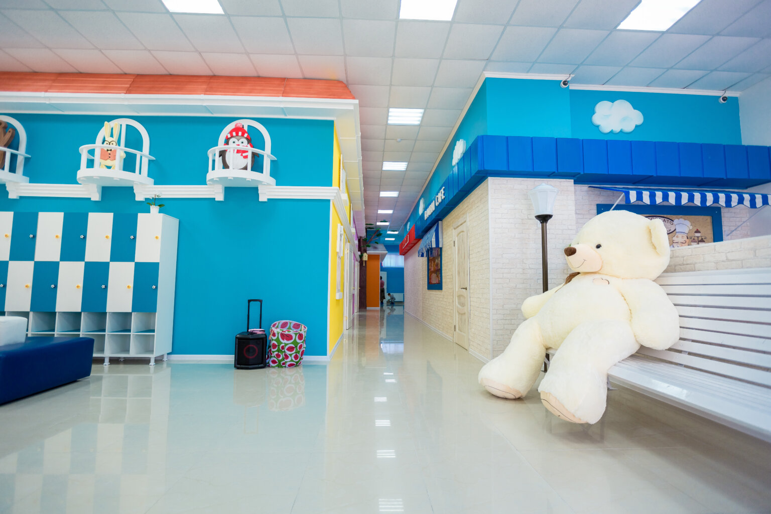 Интерьер частного садика Bambika Club